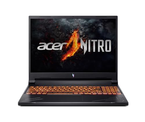 Acer Nitro V Gaming Laptop | AMD Ryzen 7 8845HS Octa-Core AI Capable Processor | NVIDIA GeForce RTX 4060 Laptop GPU | 16" WUXGA IPS 165Hz Display | 16GB DDR5 | 1TB Gen 4 SSD | Wi-Fi 6E | ANV16-41-R5J0